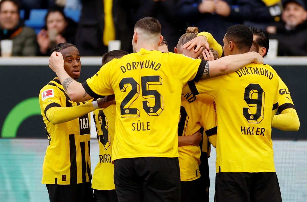 Dortmund vyhrál na hřišti Hoffenheimu