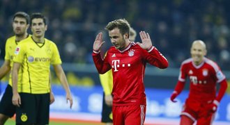 Jidáš Götze pokořil "svůj" Dortmund a nastartoval jízdu Bayernu