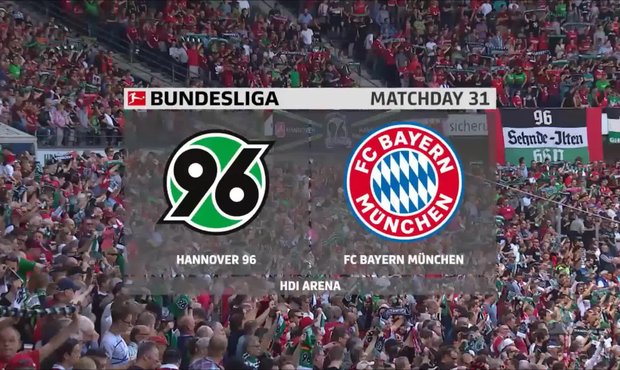SESTŘIH: Hannover - Bayern 0:3. Hosté nepřipustili překvapení