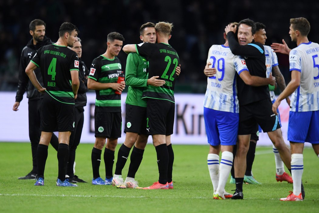 Hertha v bundeslize otočila zápas s Fürthem