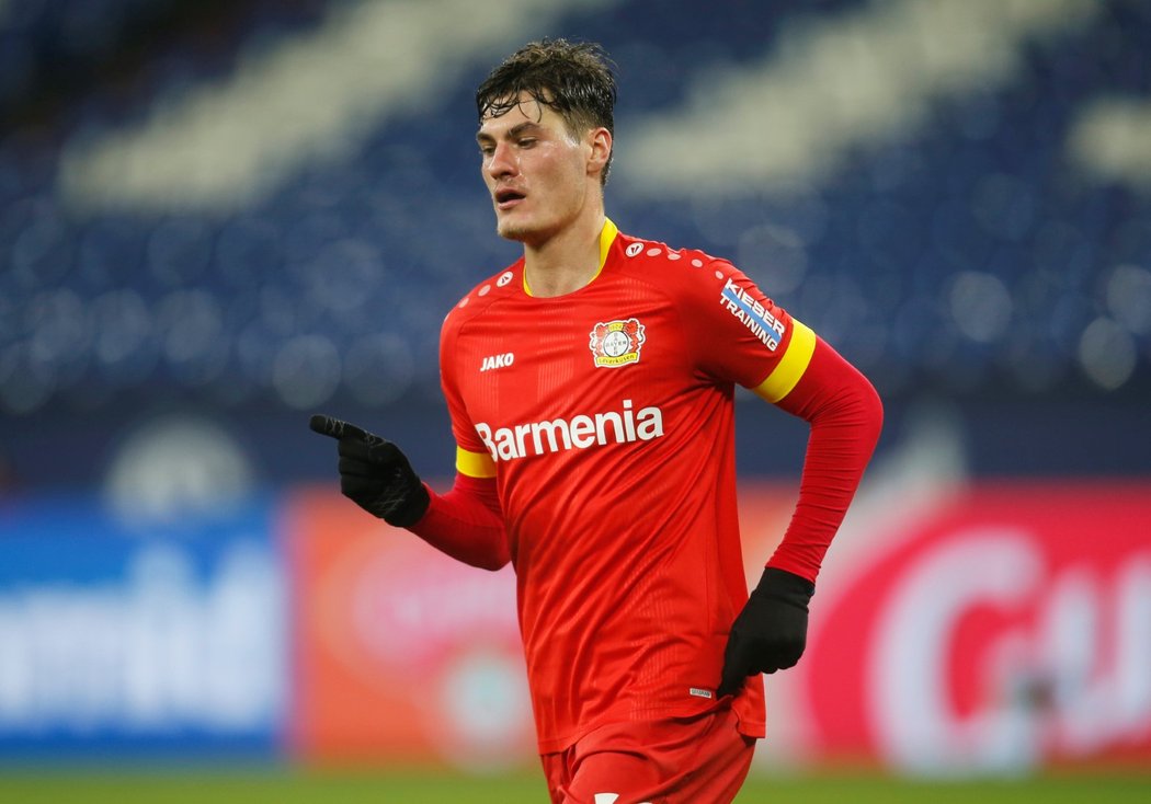 Patrik Schick hraje proti Bayernu Mnichov