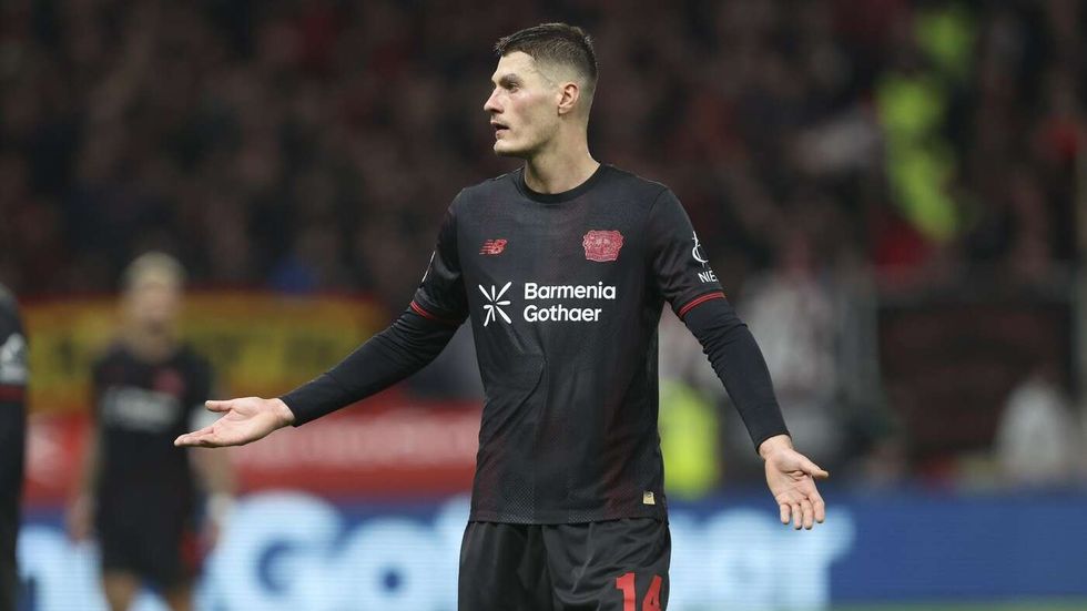 Patrik Schick v dresu Leverkusenu