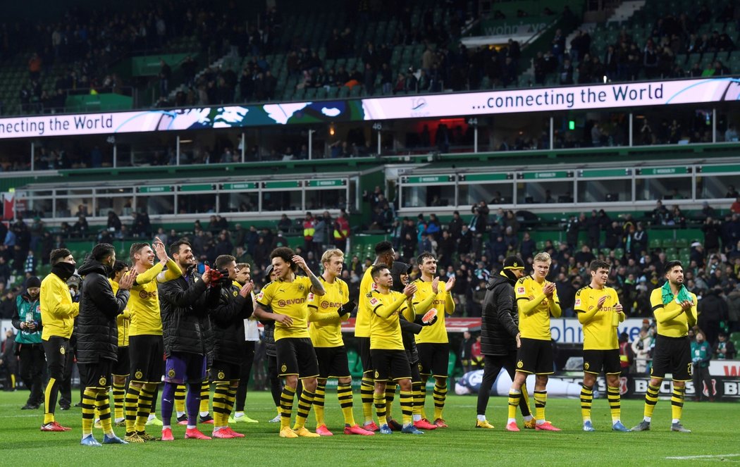 Fotbalisté Borussie Dortmund porazili Werder Brémy 2:0