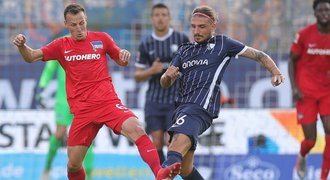 Darida přihrál na dva góly, Hertha poprvé v sezoně vyhrála