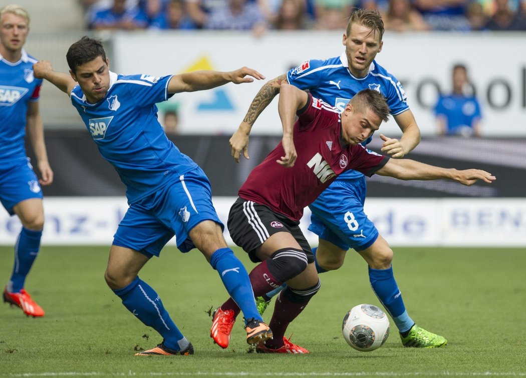 Hoffenheim s Norimberkem pouze remizoval 2:2, ačkoliv mu měl být připsán ještě třetí gól