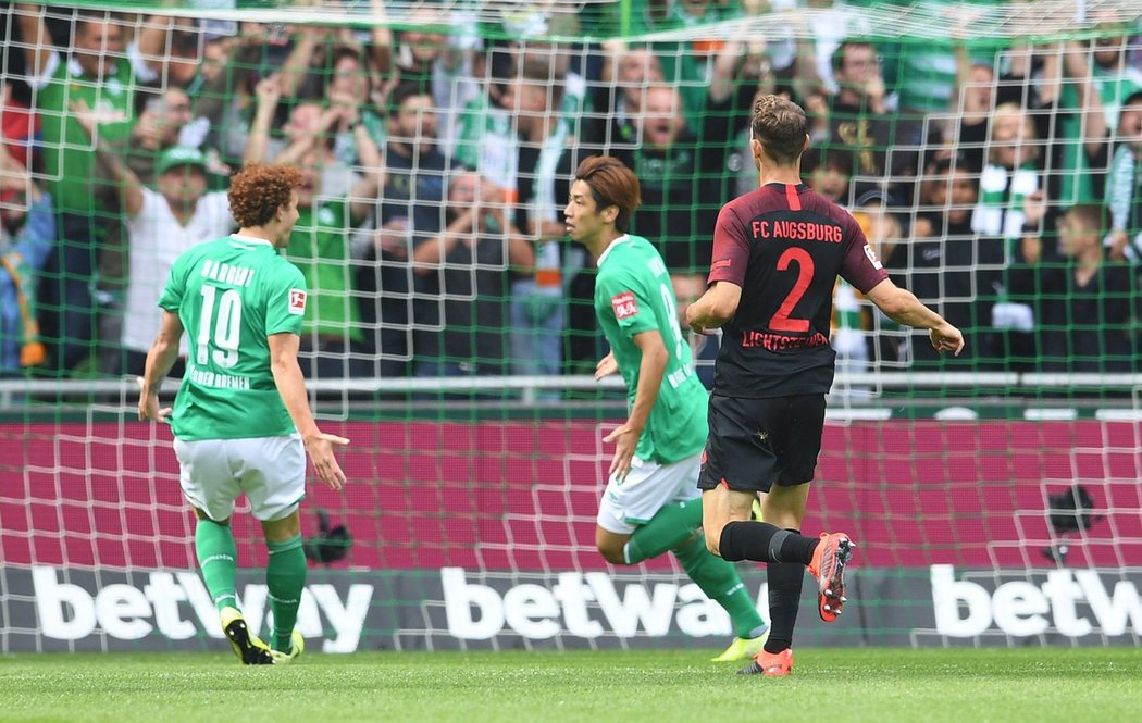 Werder Brémy přestřílel Augsburg