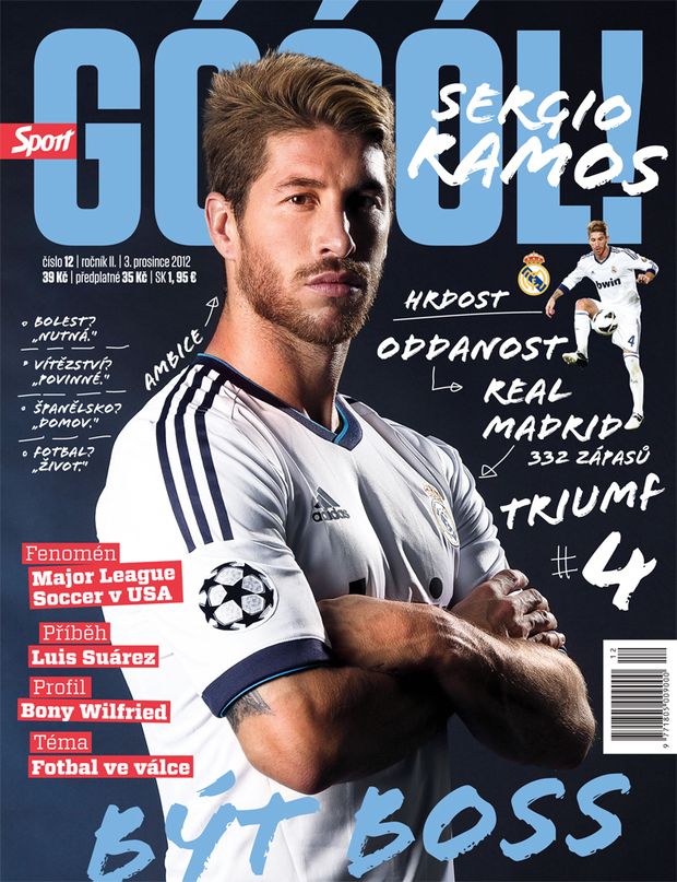 V prosincovém čísle časopisu Sport Góóól najdete profil hvězdy Realu Sergia Ramose V prosincovém čísle časopisu Sport Góóól najdete profil hvězdy Realu Sergia Ramose