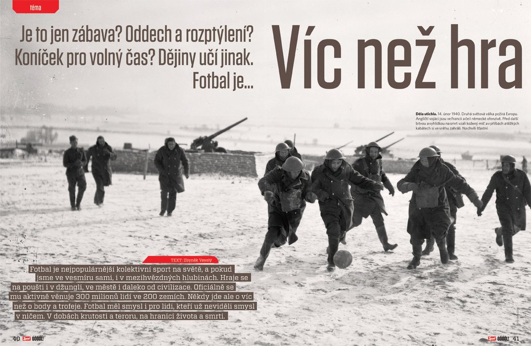Prosincové vydání časopisu Sport Góóól