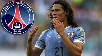 Cavani do PSG! Pátý nejdražší přestup v historii, píší v Itálii