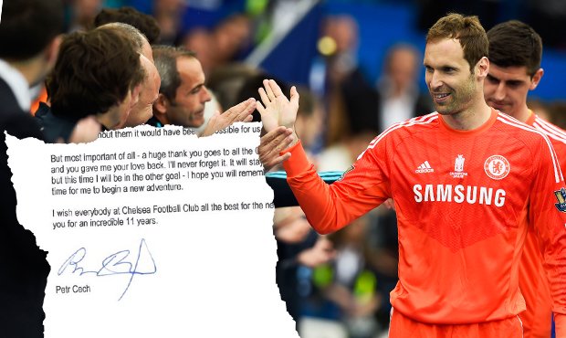 Petr Čech a jeho emotivní dopis určený fanouškům Chelsea