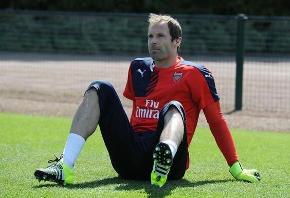 Petr Čech se chystá na novou sezonu s Arsenalem