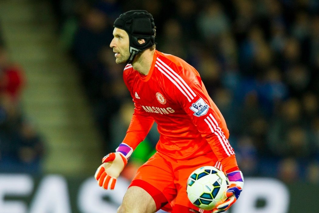 Petr Čech v brance Chelsea