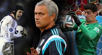 Mourinho: Bude chytat Čech, nebo Courtois? Jeden bude nešťastný