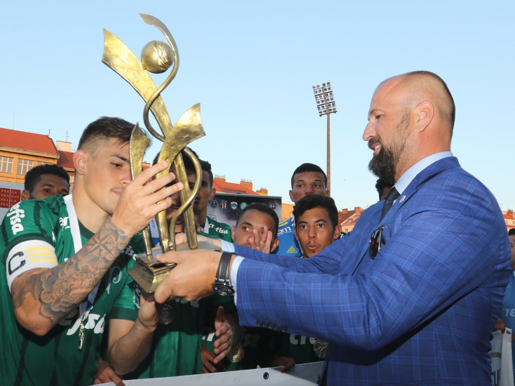 Vítězové mládežnického turnaje CEE Cup, brazilští Palmeiras