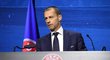 Šéf UEFA to schytal i za trest pro Kúdelu