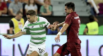 Soupeř Slavie pro play off o Ligu mistrů? Celtic uhrál v Kluži remízu 1:1