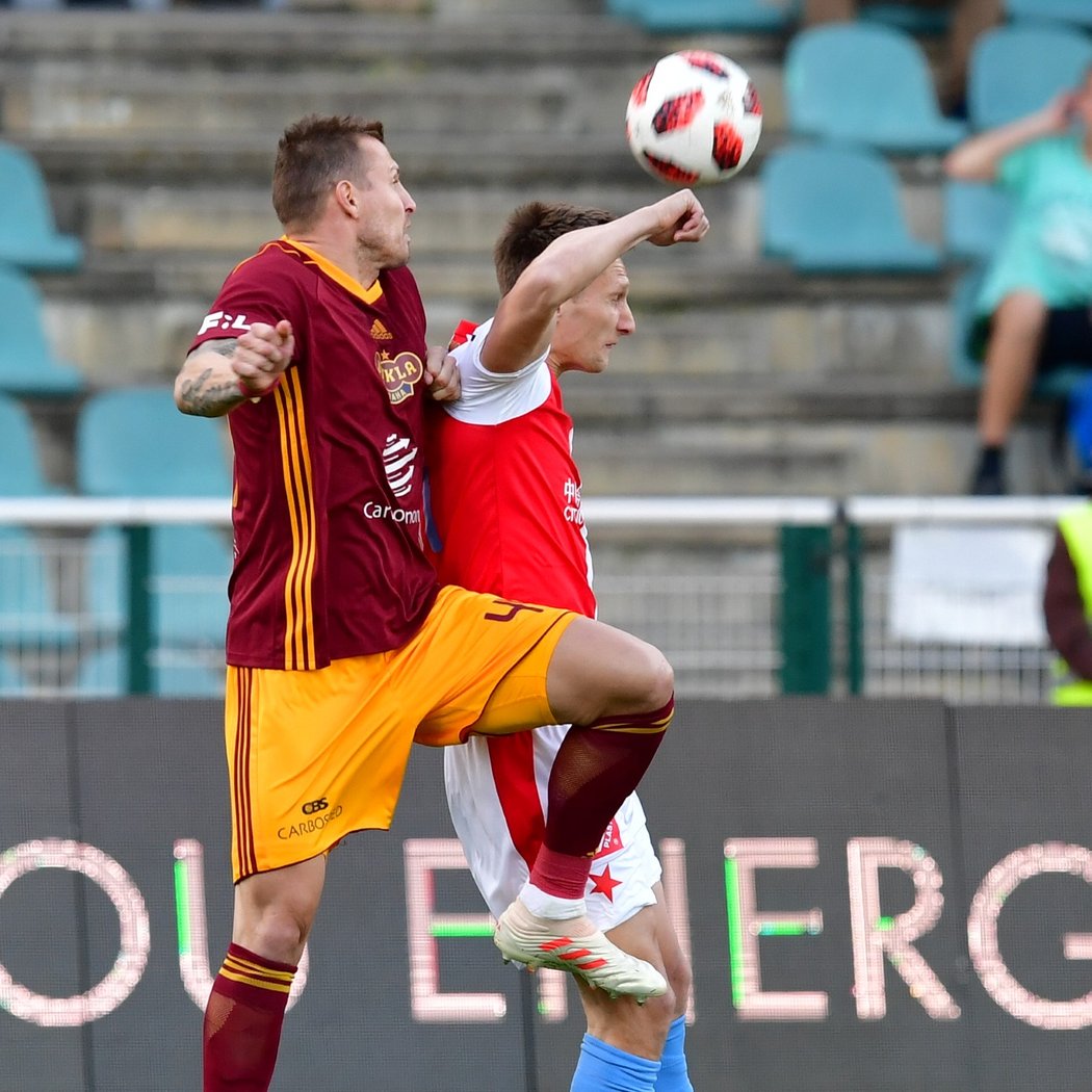 Dukla hostí v rámci malého pražského derby Slavii