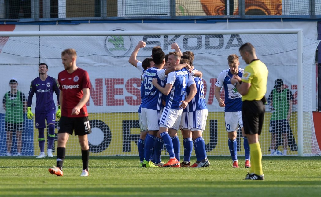 Fotbalisté Mladé Boleslavi porazili Spartu Praha 2:1