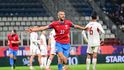 Tomáš Souček se raduje z gólu proti Gibraltaru