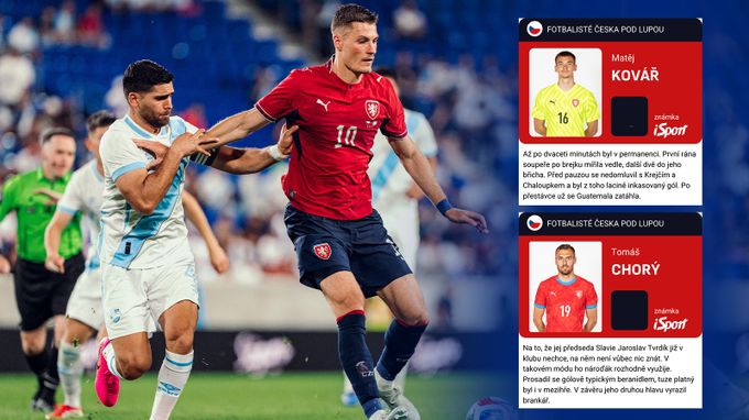 ZNÁMKY Česka: Hranáč a Chaloupek nepřesvědčili, super pravá strana. Douděra? To byl fičák! ZNÁMKY Česka: Hranáč a Chaloupek nepřesvědčili, super pravá strana. Douděra? To byl fičák!