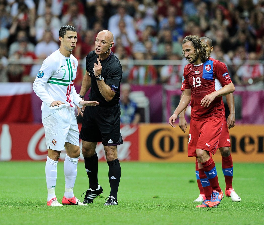 Webb vysvětluje Ronaldovi svůj názor