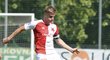 Nový stoper Slavie Jakub Jugas jako kapitán týmu