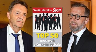 Od Poborského po Berbra. Celé pořadí TOP 50 mocných českého fotbalu