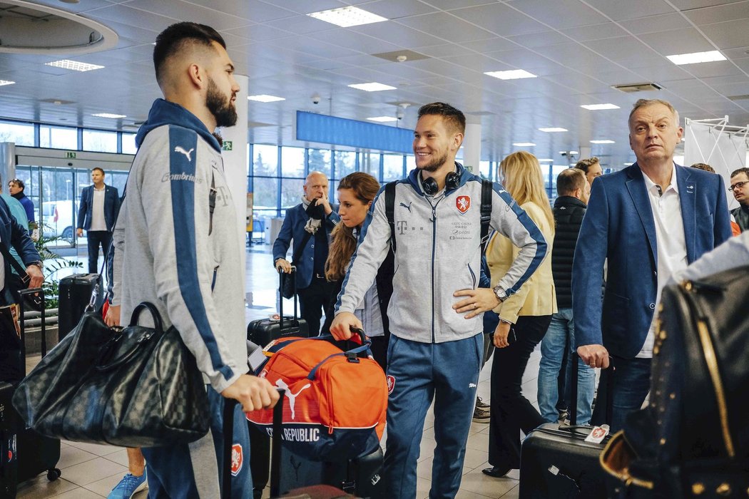 Čeští fotbalisté dorazili do Dauhá