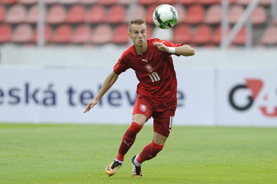 Václav Černý se postaral o jedinou branku českého týmu