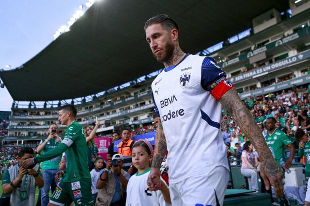 Sergio Ramos v dresu CF Monterrey Sergio Ramos v dresu CF Monterrey