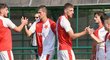 Béčko Slavie jednoznačně přejelo Sokolov 8:2