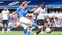 August Priske v akci proti Wolverhamptonu