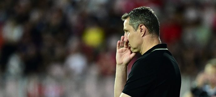 Brian Priske nebyl spokojený s výkonem svého týmu proti Zbrojovce Brno