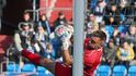 Hradecký brankář Adam Zadražil předvedl na Baníku fantastický výkon