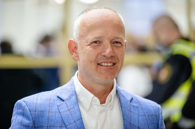 Jeden ze spolumajitelů fotbalového Hradce Králové Ondřej Tomek Jeden ze spolumajitelů fotbalového Hradce Králové Ondřej Tomek