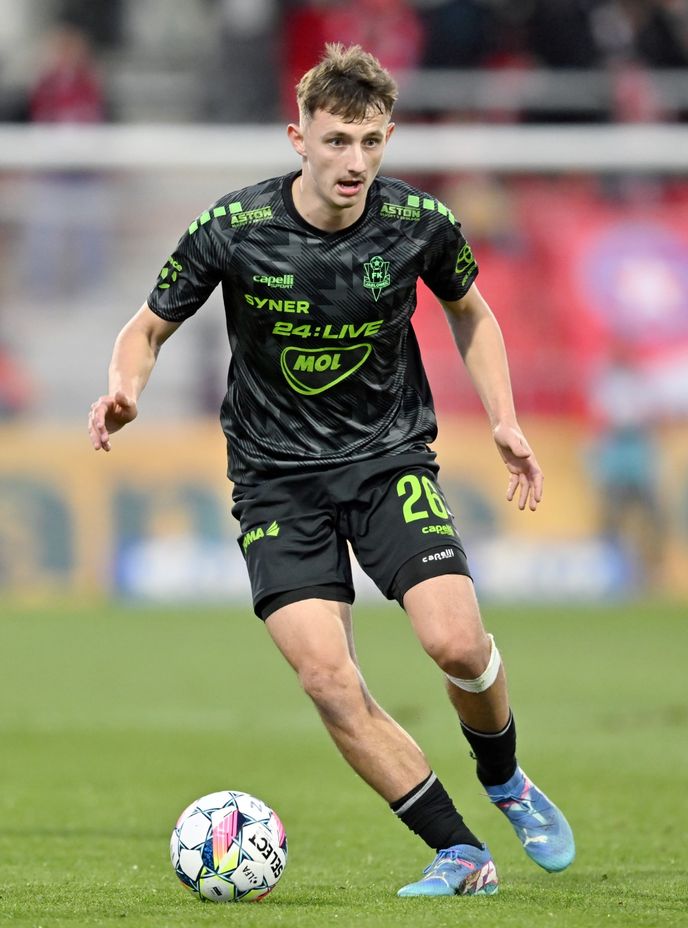 Dominik Hollý z Jablonce Dominik Hollý z Jablonce