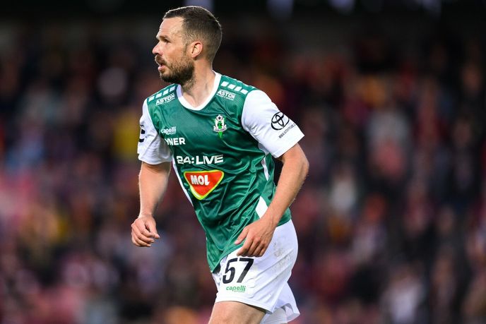 Filip Novák z Jablonce v utkání proti Spartě Filip Novák z Jablonce v utkání proti Spartě