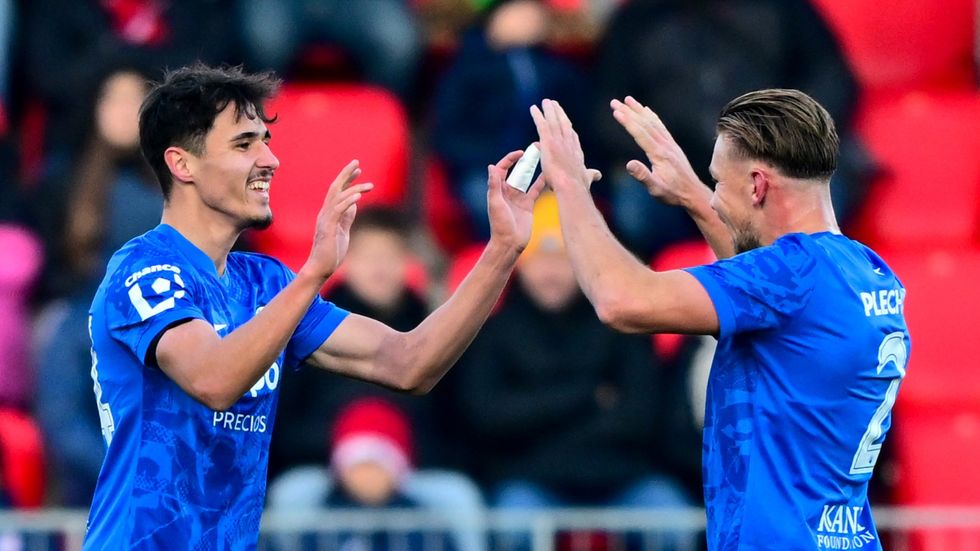 Patrik Dulay a Dominik Plechatý slaví