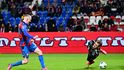 Václav Jemelka skóruje proti Dukle