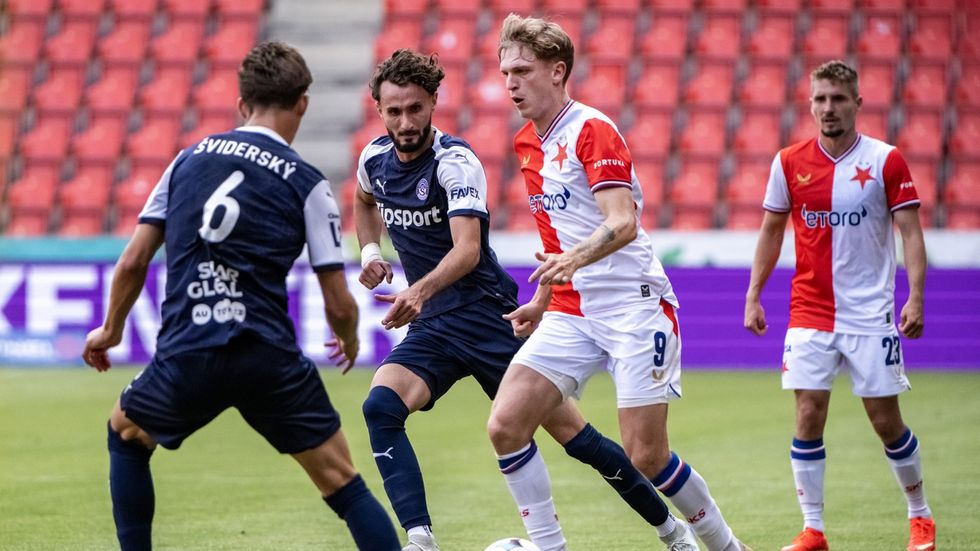 Albert Labík naskočil za Slavii jen v úvodním kole proti Slovácku, kde odehrál druhý poločas