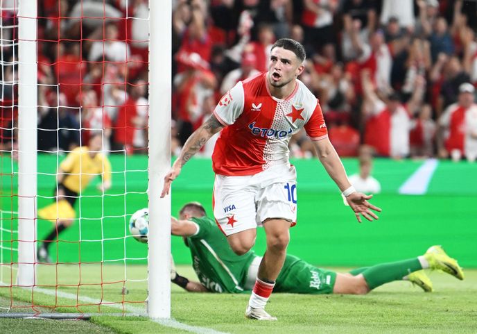 Christos Zafeiris ze Slavie Christos Zafeiris ze Slavie
