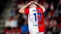 Lukáš Provod v zápase s Bohemians