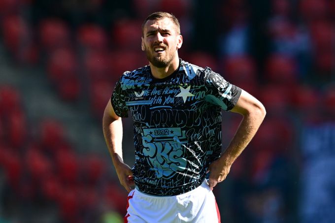 ONLINE: Slavia - Olomouc. Chorý zpět na hrotu Pražanů, po zranění se vrací Zima ONLINE: Slavia - Olomouc. Chorý zpět na hrotu Pražanů, po zranění se vrací Zima