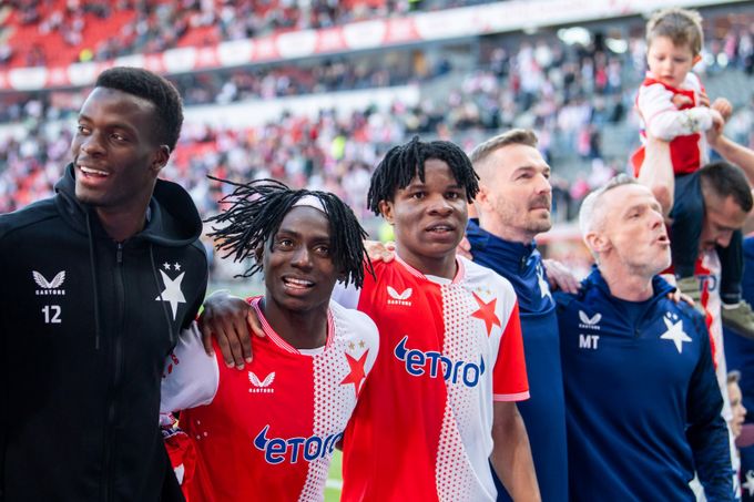 Slavia - Olomouc 2:1. Pražané proti Sigmě museli otáčet, navýšili náskok v čele Slavia - Olomouc 2:1. Pražané proti Sigmě museli otáčet, navýšili náskok v čele