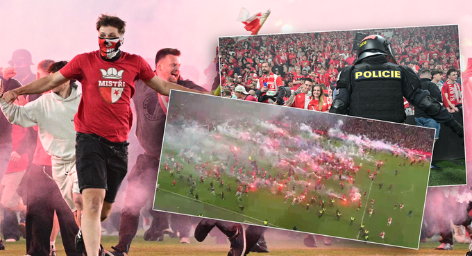 Velká ostuda na závěr derby „S“! Fanoušci předčasně vtrhli na hřiště, napadli Surovčíka! Velká ostuda na závěr derby „S“! Fanoušci předčasně vtrhli na hřiště, napadli Surovčíka!