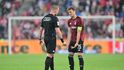 Sudí Karel Rouček v akci během derby