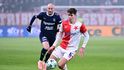 Tomáš Jelínek proti Slovácku prožil ligový debut za A-tým Slavie
