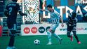 Lukáš Vorlický v akci za Slovácko