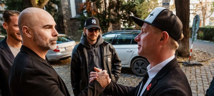 Jan Nezmar na premiéře nového dokumentu Slovan Liberec: Zpátky na vrchol