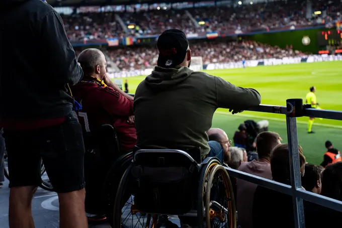 Ocenění Sparty. Dostala certifikát za přístupnost pro handicapované, který má jen Atlétiko Ocenění Sparty. Dostala certifikát za přístupnost pro handicapované, který má jen Atlétiko